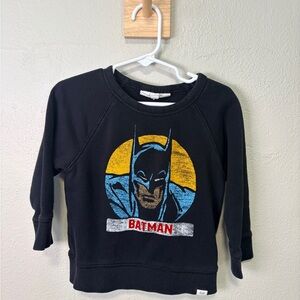 GAP Kids Black Batman Sweatshirt